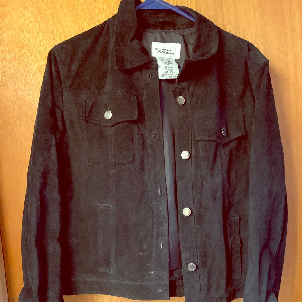 Faux Swede Jacket